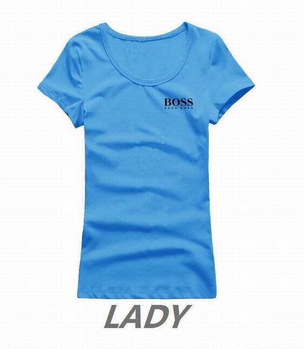 BOSS short round collar T woman S-XL-036